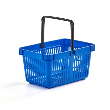 Shopping basket, 480x330x250 mm, 27 L, black