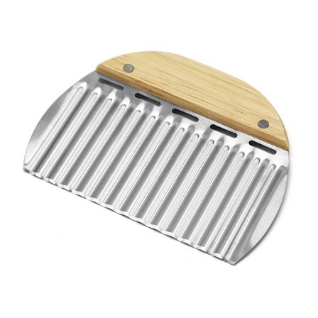 På lager rustfritt stål potetkutter for kjøkken potetkutter for hjem potetkutter Bølgekutter