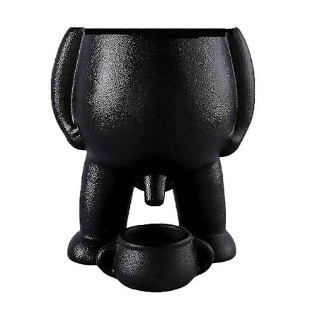 Kissande Rolig Vase, Nyhet Kissande Plantekrukke, Pisskrukke, Sukkulenter Potter Planter+drenering, peni