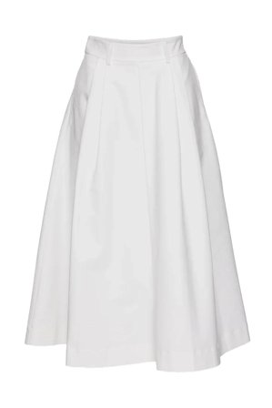 Anna Cotton Skirt White M