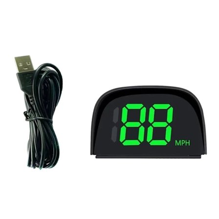Bil HUD Speedometer Digitalt Speedometer KMH/MPH LED Stor Skrift Display Måler Speedometer for Biler Lastebiler SUV-er