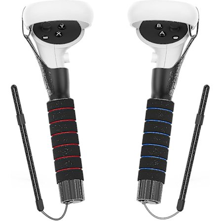 Gorilla Tag Lange Armforlengeregrep for Meta Quest 2 Quest Rift S-kontroller Beat Saber Håndtak Supe