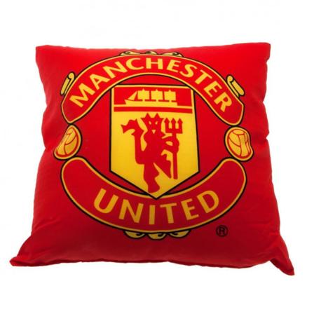 Manchester United Fc Cushion One Size Röd