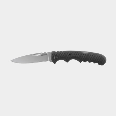Folding knife Coast BX300, 180/101 mm, rubber / stainless steel 9Cr18Mov