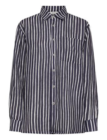 Jokapoika 2017 Linen Shirt Patterned Marimekko