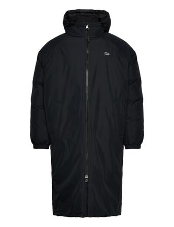 Parkas & Blousons Outerwear Rainwear Rain Coats Svart Lacoste