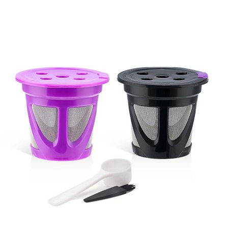 Ny återanvändbar k-kopp för maskin k-flaska kaffekapselhållare påfyllningsbar k-kopp kaffefilter