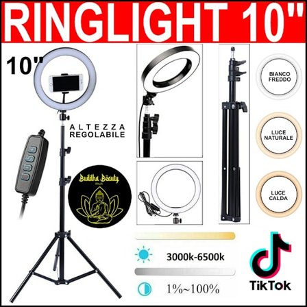 FOTO STUDIO LED RING LJUS