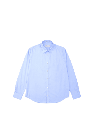 NORVIE Twillvävd skjorta AXEL regular fit Skjortor Blå 39