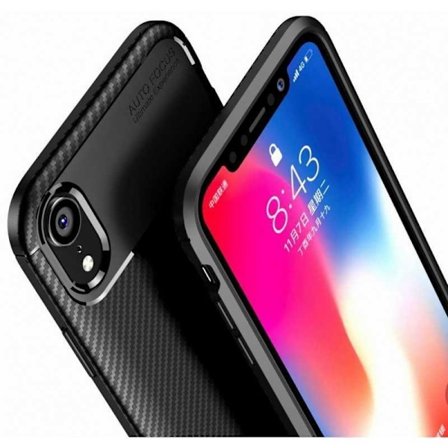 iPhone XR stødsikkert cover FullCarbon V4
