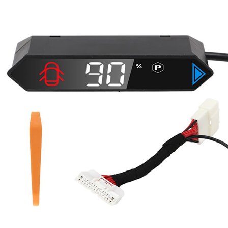 Bil HUD Displayhastighet Realtidsvisning Automatisk justering av skärmens ljusstyrka Byte för Tesla Model 3 Y