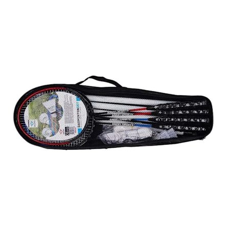 Angel Sports Badminton Set - 4 Rackets, Shuttles & Net