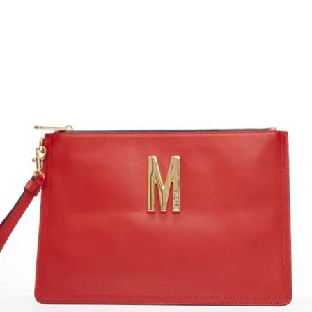 Moschino Pre-Owned Pre-owned Leather handTass , Rood , Dames , Maat: ONE Size