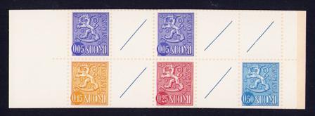 Finland 1972 - MICHEL MH4 (Cover c) - Postfrisk hæfte