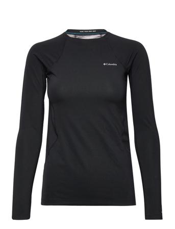 Midweight Stretch Long Sleeve Top Base Layer Tops Sort Columbia Sportswear