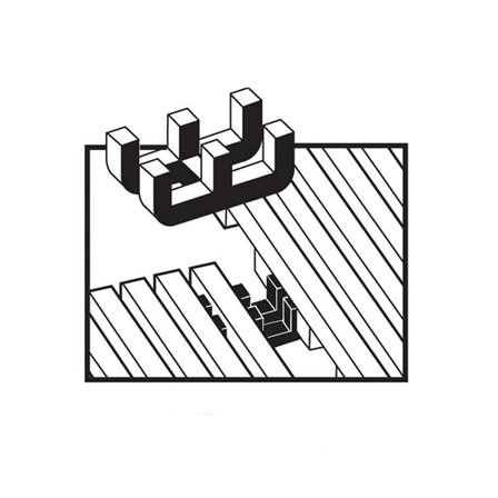 Dual purpose connector clips, 10-pack