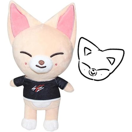 Stray Kids Skzoo Plysch Leksaker, Kreativa Mjuka Fyllda Plysch Leksaker Presentleksaker, Lämplig för fans som gillar Skzoo