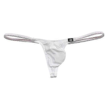 Herr Ice Silk Tanga Mini Micro Bikini G-streng Bade Tanga Underbukser Lav Midje Sexy Strandklær Sol