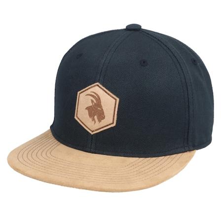 Astrology - Svart snapback Caps - Capricorn Zodiac Patch Black/Suede Snapback @ Hatstore