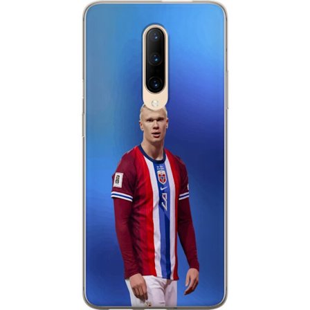 Kompatibelt Mobildeksel til OnePlus OnePlus 7 Pro Erling Haaland Manchester City Norge fotball angriper toppspiller utrolig målproduksjon kraftig ras