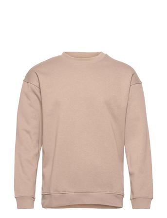 Jorbrink Sweat Crew Neck Sweatshirt Trøje Brun Jack & J S