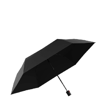 Knirps U.200 - Ultra light duomatic Black Resetillbehör Unisex Svart ONESIZE