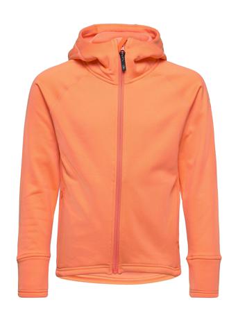 Panda Hoodie Teens Black134/140 Outerwear Fleece Outerwear Fleece Jackets Orange ISBJÖRN Of Sweden