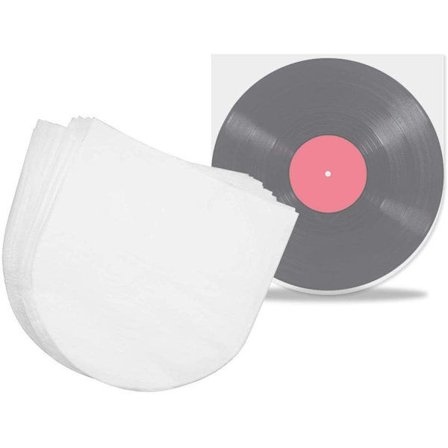 100 stk. pladeomslag 12 " LP Vinyl Indre Omslag Transparent Antistatisk Enkelt Omslag Rund Pladealbum Omslag
