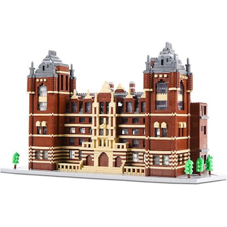 Byggklossar Set, Världsberömd Universitetsmodell Samling Leksaker, Mini Block Kit För Älskare, Present Till Vuxna Och Barn 4823 Bitar