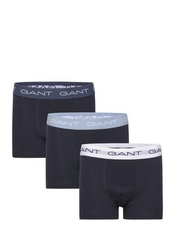 Trunk 3-Pack Night & Underwear Underwear Underpants Marineblå GANT*Betinget Tilbud