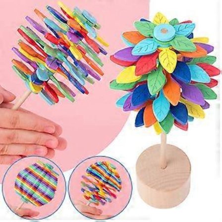 Puiset pyörivät koristeet Joulukoristeet