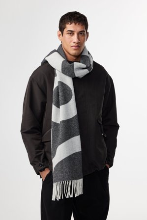 Logo Scarf Herr Multi Ull