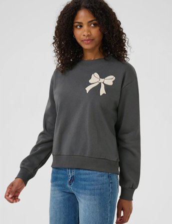 Kaffe Kaelenora Sweatshirt - Black - XL