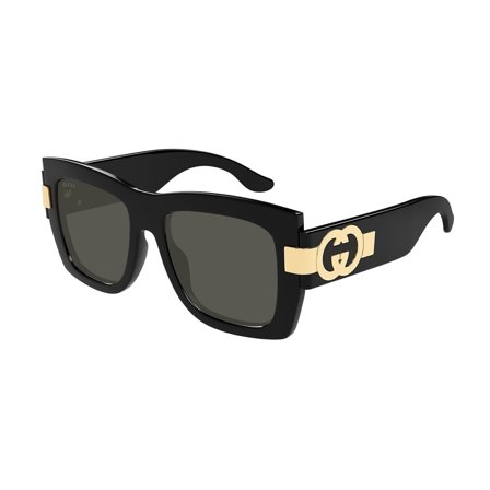Gucci -Aurinkolasit - Black Rectangular - Gucci GG1688S 001 5418