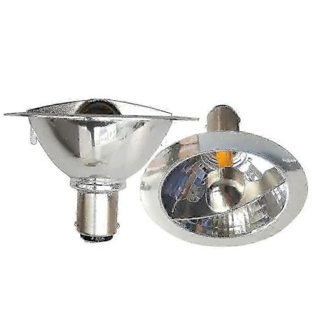 2-pak AR70 LED pære 3W 12V BA15d 2700K Halogen erstatningsspot