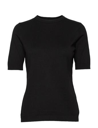 Pamela Strik T-Shirt Pullover Svart Minus