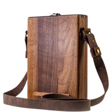 Målarväska Messenger Bag Trälåda Med Spänne Konstskapande Skiss Skrivstativ