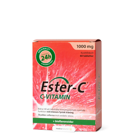 Ester-C C-Vitamin 1000 mg 60 tabletter