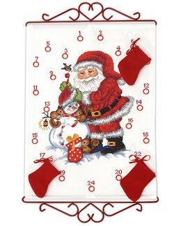 Stickpackung Kalender Freunde des Schneemannes - Permin