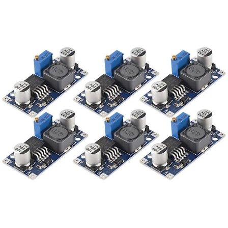 Supererbjudande till lågt pris! 6-pack LM2596 DC till DC Buck Converter 3.0-40V till 1.5-35V Strömförsörjning Step Down Modul (6-pack) - Glad