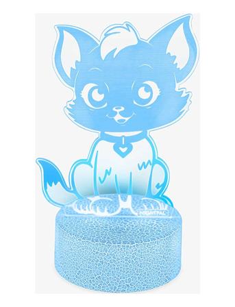 Nightpal Kitty Home Kids Decor Lighting Night Lamps Multi/patterned Powerpal