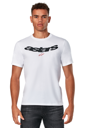 T-Shirt Alpinestars Elliptic CSF Weiß M