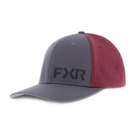 Caps FXR Evo Asfalt/Oksblod L/XL