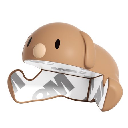 8 stk Cafe Baby Cartoon Sikkerhetsvalp Bordhjørnebeskytter Sikkerhetsmyk Silikonkantbeskyttende Deksel for Barne sikkerhetsmøbler