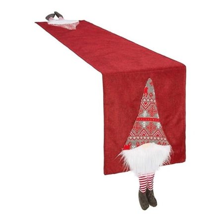 Suxm bordflagga med juldekoration, juldekoration bordflagga matbord soffbord dekoration duk placering