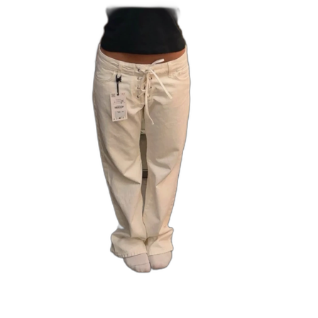 Zara low wide jeans