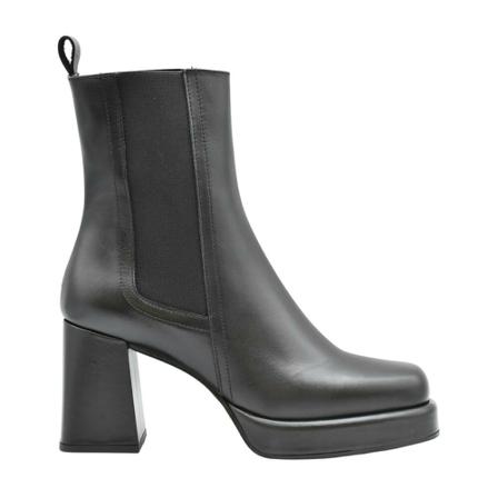 Janet & Janet, Heeled Boots Czarny, Kobieta, Rozmiar: 39 EU