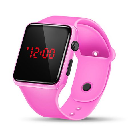 Børn Piger Digitale børneure til drenge LED vandtæt Sil