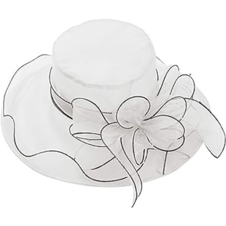Dame Solhatt Bryllups Capeline Sommer Anti UV Fiskehatt Hikin