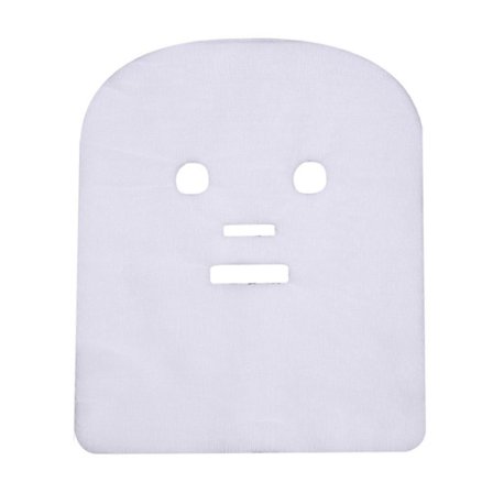 100x Blød Gaze Ansigtsmaske Forskåret Ansigtsgaze Maske Engangsmaske Klud Ansigtsmaske Ark til Saloner Spa Hjem DIY